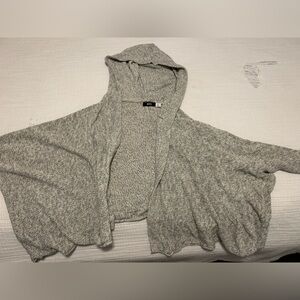 BDG cropped grey hoodie